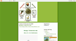Desktop Screenshot of moringavitaminas.blogspot.com