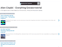 Tablet Screenshot of aliencitadel.blogspot.com