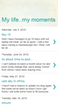Mobile Screenshot of in-moments.blogspot.com
