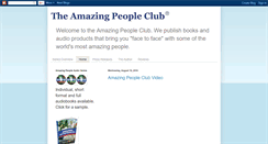 Desktop Screenshot of amazingpeopleclub.blogspot.com