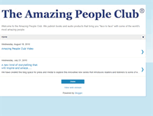 Tablet Screenshot of amazingpeopleclub.blogspot.com