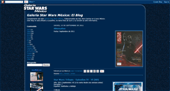 Desktop Screenshot of galeriastarwarsmx.blogspot.com