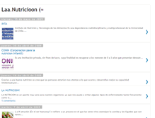 Tablet Screenshot of laanutricioon.blogspot.com