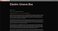 Desktop Screenshot of electricgroovebox.blogspot.com