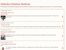 Tablet Screenshot of orthodoxhealing.blogspot.com