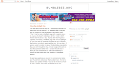 Desktop Screenshot of bumblebeeorg.blogspot.com
