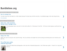 Tablet Screenshot of bumblebeeorg.blogspot.com