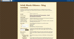 Desktop Screenshot of irishmusicottawa.blogspot.com