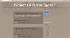 Desktop Screenshot of planetgps.blogspot.com