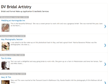 Tablet Screenshot of dvbridalartistry.blogspot.com