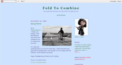 Desktop Screenshot of foldtocombine.blogspot.com