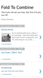 Mobile Screenshot of foldtocombine.blogspot.com