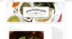 Desktop Screenshot of greenkitchenguide.blogspot.com