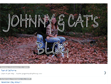 Tablet Screenshot of johnnyandcat.blogspot.com