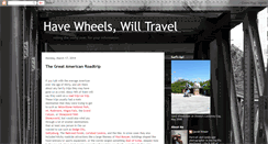 Desktop Screenshot of havewheelswilltravel.blogspot.com