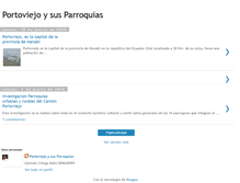 Tablet Screenshot of conozcaportoviejo.blogspot.com
