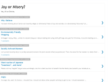 Tablet Screenshot of joynotmisery.blogspot.com