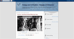 Desktop Screenshot of energyandcivilization.blogspot.com