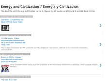 Tablet Screenshot of energyandcivilization.blogspot.com