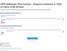 Tablet Screenshot of ceipaldebarantrescantos-comenius.blogspot.com