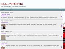 Tablet Screenshot of godbeytherefore.blogspot.com