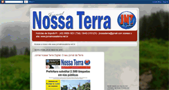 Desktop Screenshot of jornalnossaterra.blogspot.com