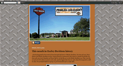 Desktop Screenshot of harleydavidsonofcartersville.blogspot.com