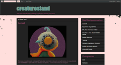 Desktop Screenshot of creaturesland.blogspot.com