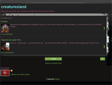 Tablet Screenshot of creaturesland.blogspot.com