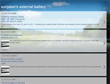 Tablet Screenshot of external-battery-sunjatan.blogspot.com