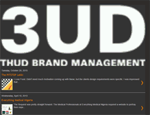 Tablet Screenshot of 3udbrands.blogspot.com