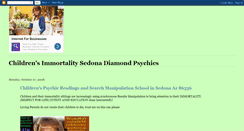 Desktop Screenshot of childrensimmortalitysedonadiamondkids.blogspot.com