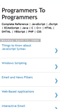 Mobile Screenshot of programmers2programmers.blogspot.com