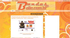 Desktop Screenshot of bandasdebaile.blogspot.com
