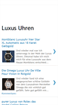 Mobile Screenshot of luxus-uhren.blogspot.com