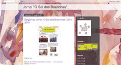 Desktop Screenshot of osoldosbravinhas.blogspot.com