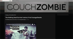 Desktop Screenshot of couch-zombie-network.blogspot.com