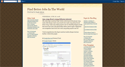 Desktop Screenshot of jobsworld2000.blogspot.com