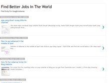 Tablet Screenshot of jobsworld2000.blogspot.com