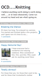 Mobile Screenshot of ocdknitting.blogspot.com