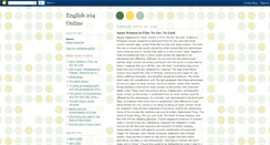 Desktop Screenshot of onlineeng104.blogspot.com