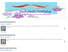 Tablet Screenshot of mushyhedssweatshop.blogspot.com