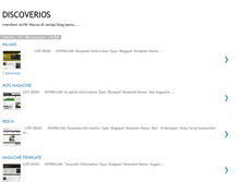 Tablet Screenshot of discoveriosblogger.blogspot.com