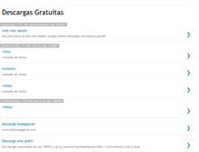 Tablet Screenshot of descargagratisyseguro.blogspot.com