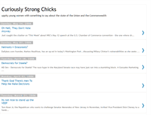 Tablet Screenshot of curiouslystrongchicks.blogspot.com