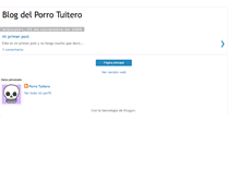 Tablet Screenshot of porrotuitero.blogspot.com