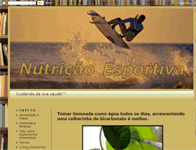 Tablet Screenshot of extreme-nutrition-sport.blogspot.com