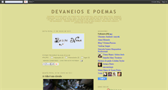 Desktop Screenshot of devaneiosepoemas.blogspot.com