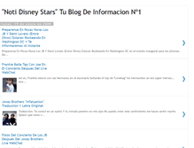 Tablet Screenshot of notidisneystars.blogspot.com
