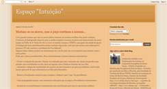 Desktop Screenshot of espacointuicao.blogspot.com